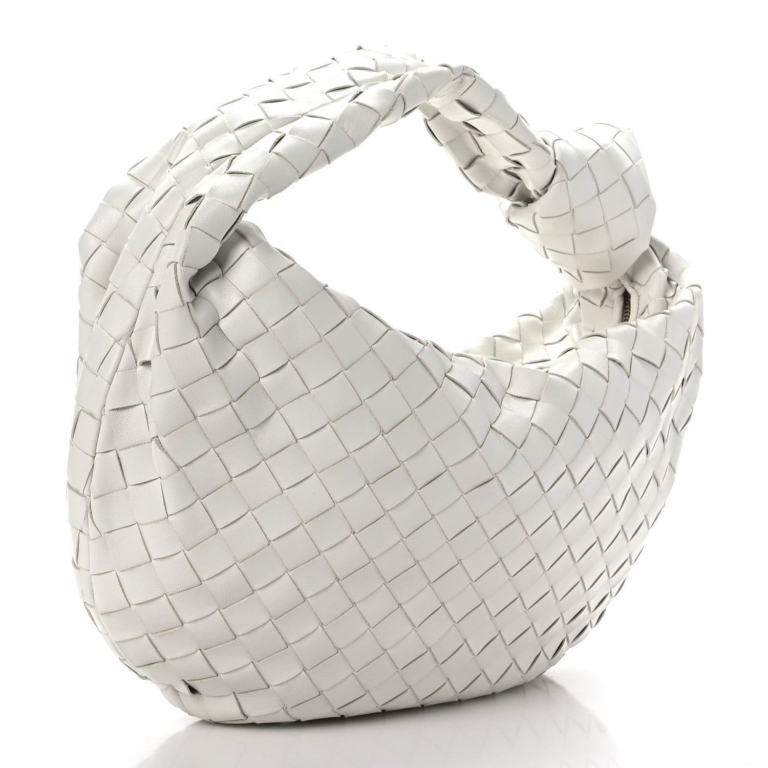 Bottega Veneta Nappa Intrecciato Teen Jodie Hobo White 3 of 8