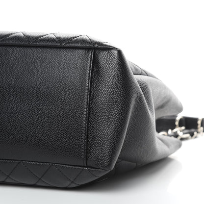 Chanel Caviar Quilted Grand Shopping Tote GST Black 10 of 14