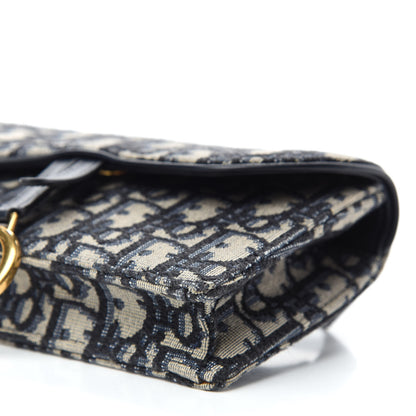 Christian Dior Oblique Saddle Belt Bag Blue 11 of 11
