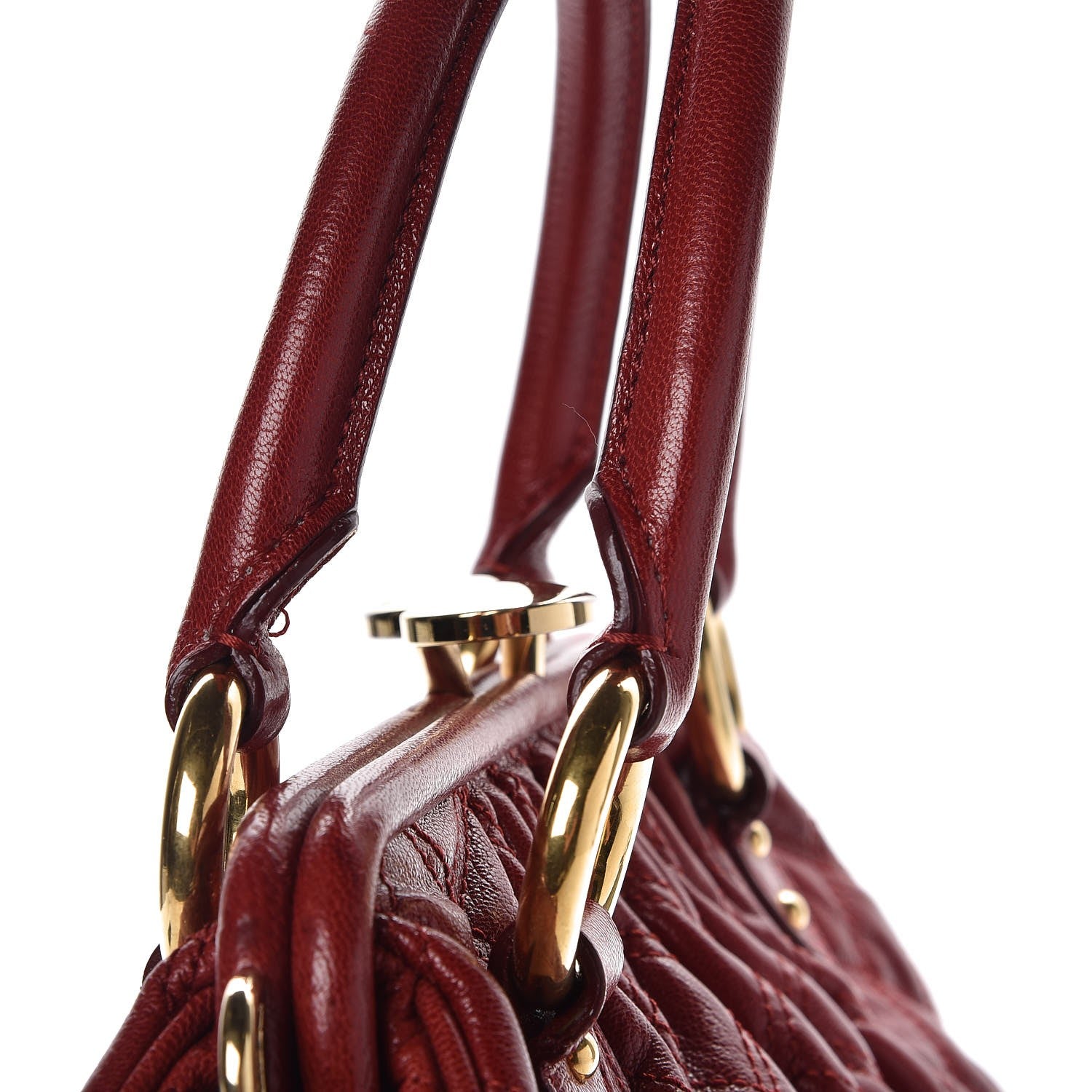 Marc Jacobs Calfskin Quilted Stam Red 12 of 12