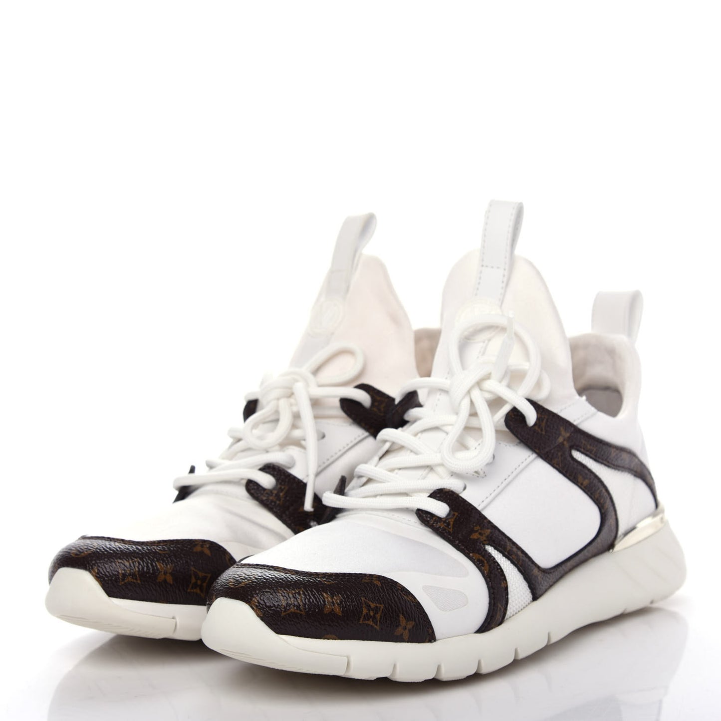 Technical Nylon Monogram Rubber Aftergame Sneakers 37