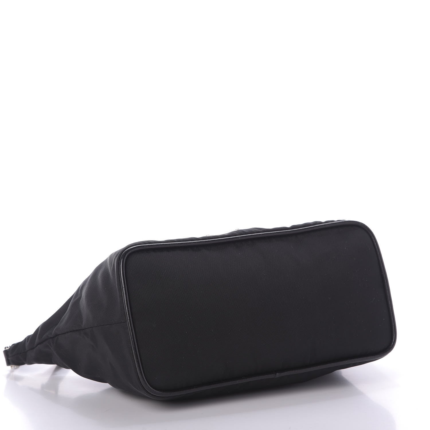 Prada Tessuto Nylon Pochette Bag Black 4 of 9
