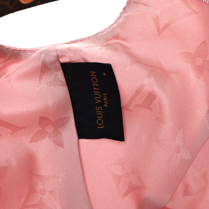 Louis Vuitton Polyester Silk Monogram LV Get Ready Cap M Pink 9 of 9