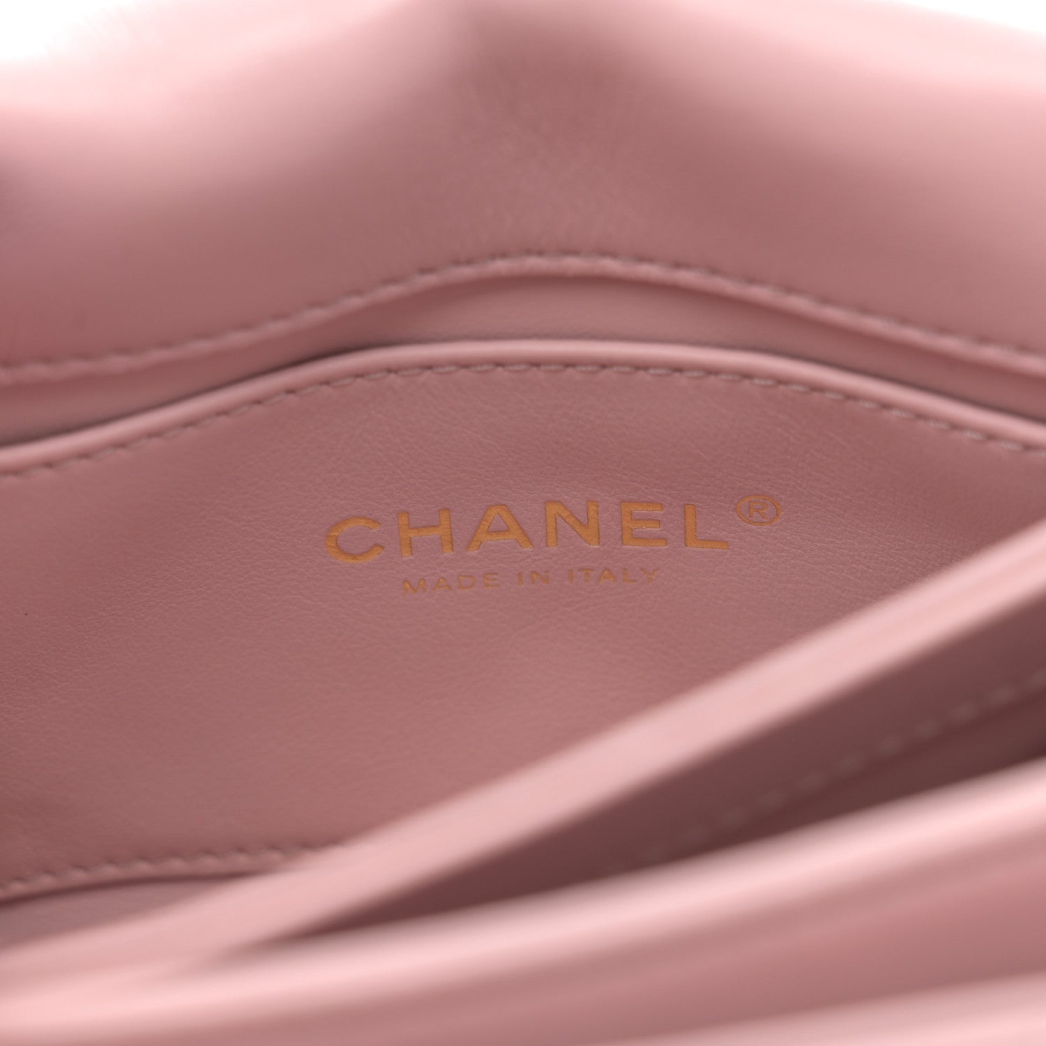 Chanel Lambskin Quilted Mini Color Match Flap Light Pink 6 of 14