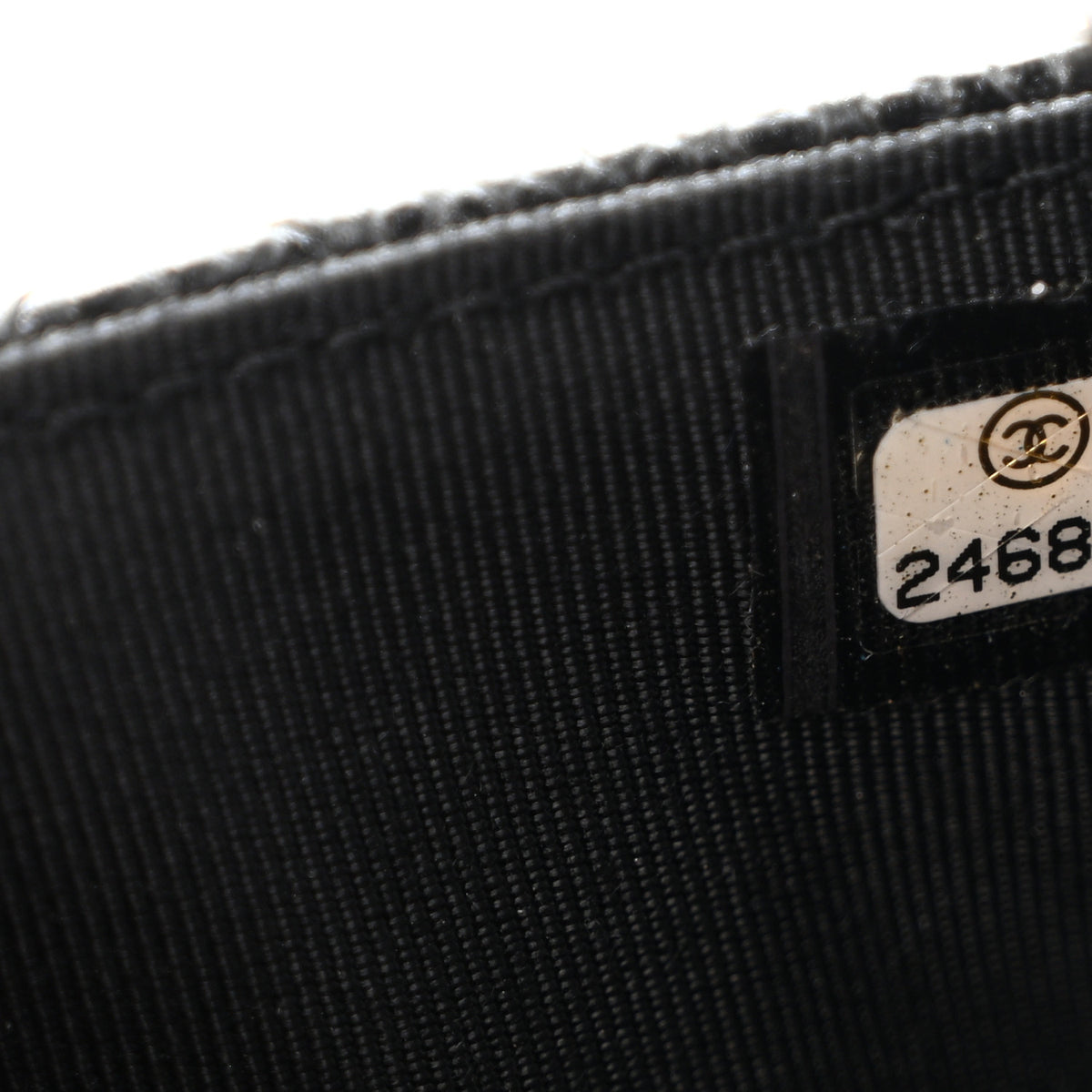 Chanel Caviar Quilted Wallet on Chain WOC Black 8 of 12