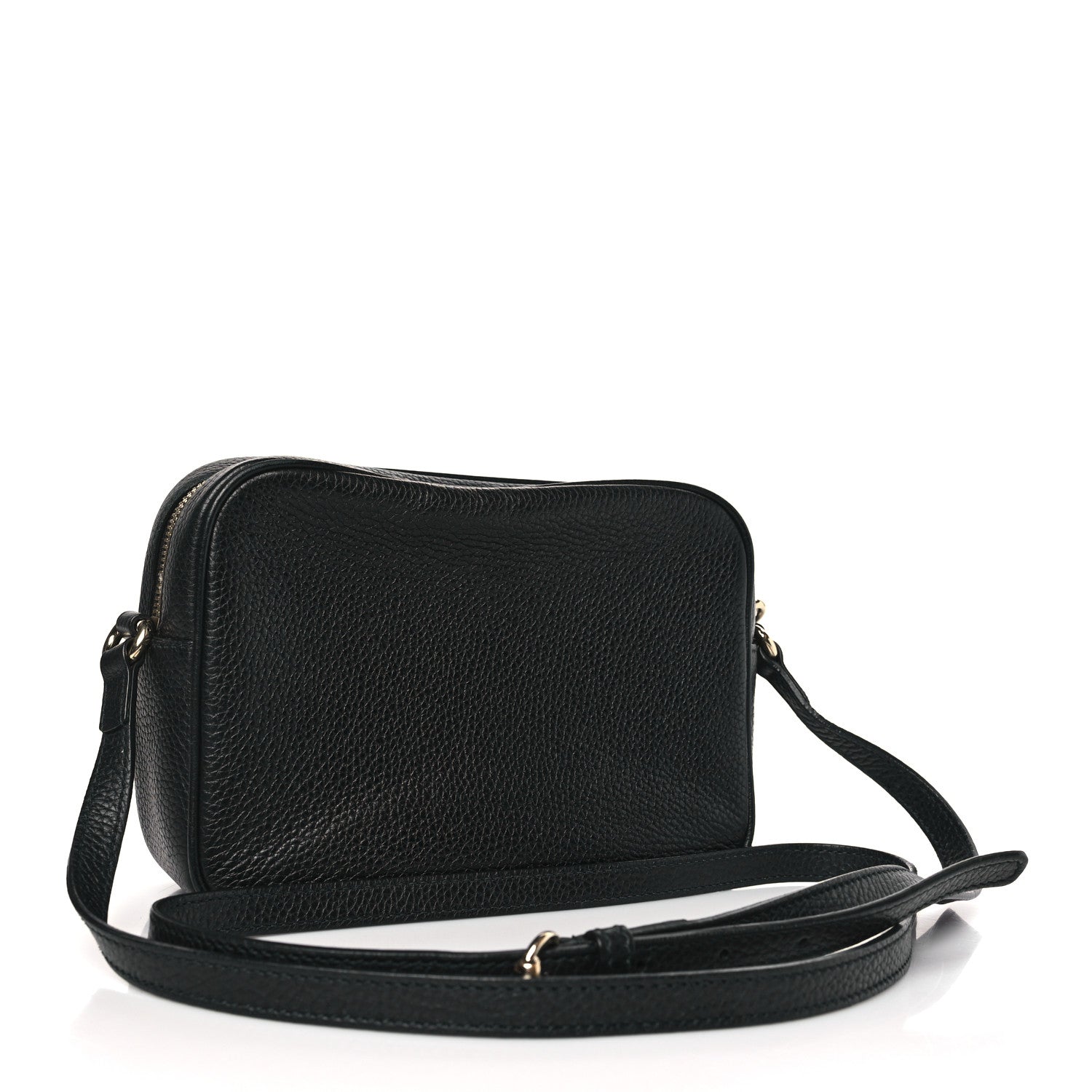 Gucci Pebbled Calfskin Small Soho Disco Bag Black 3 of 10