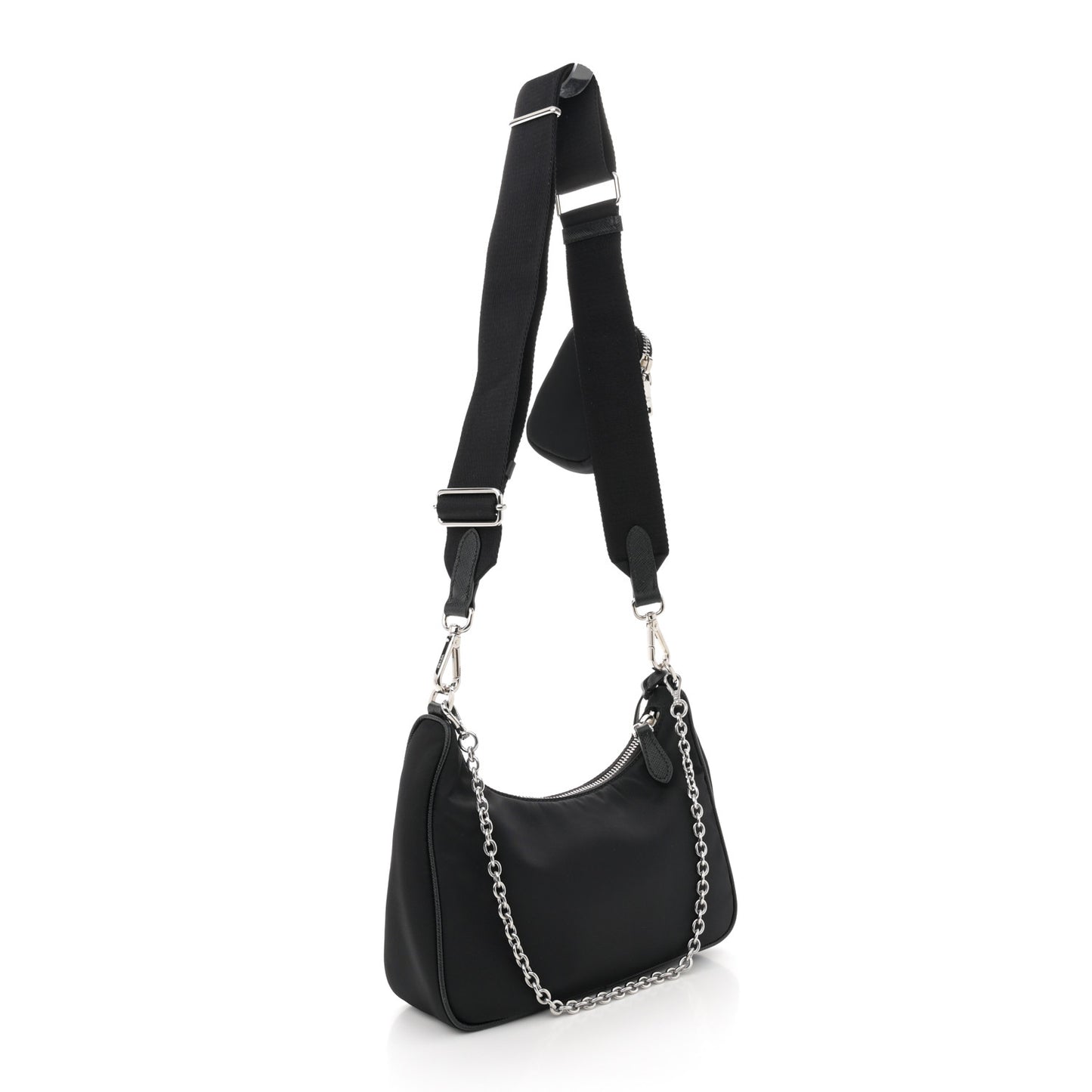 Nylon Re-Edition 2005 Shoulder Bag Black