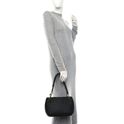 Bottega Veneta Nappa Intrecciato Small Clicker Shoulder Bag Black 2 of 11
