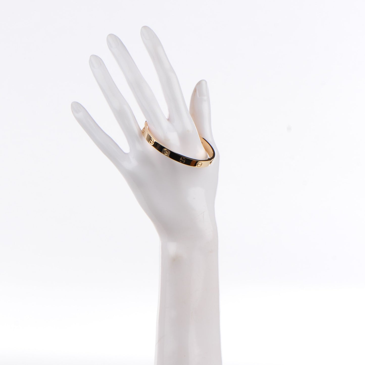 18K Yellow Gold LOVE Bracelet 17
