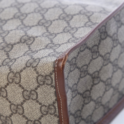 Gucci GG Plus Monogram Small Signature Web Loop Vertical Tote Light Brown 10 of 13