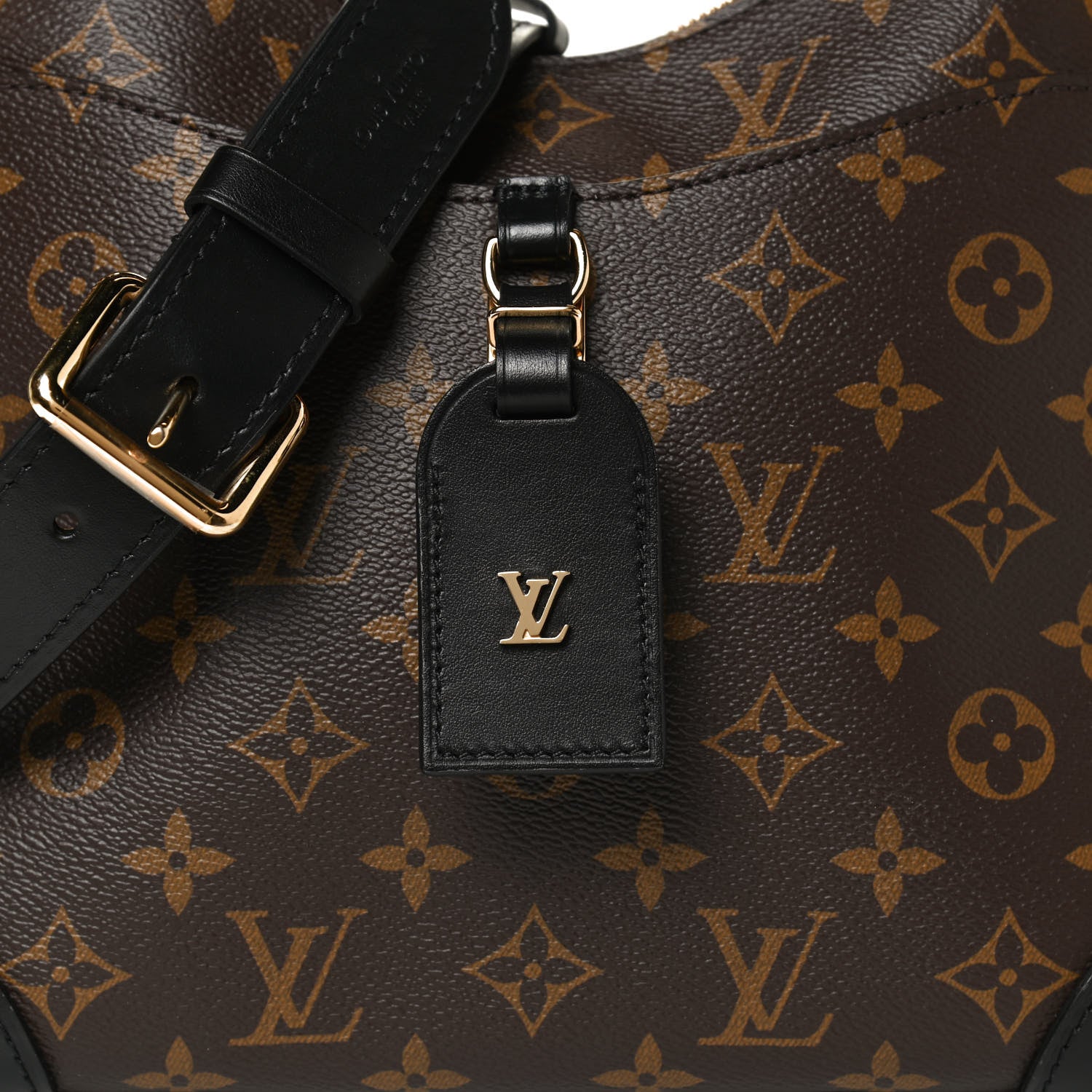 Louis Vuitton Monogram Odeon PM Black 8 of 14