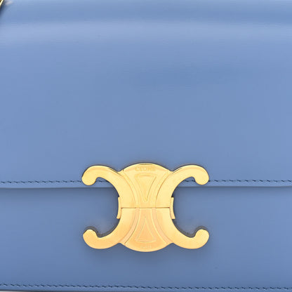 Celine Shiny Calfskin Teen Triomphe Azure 11 of 11