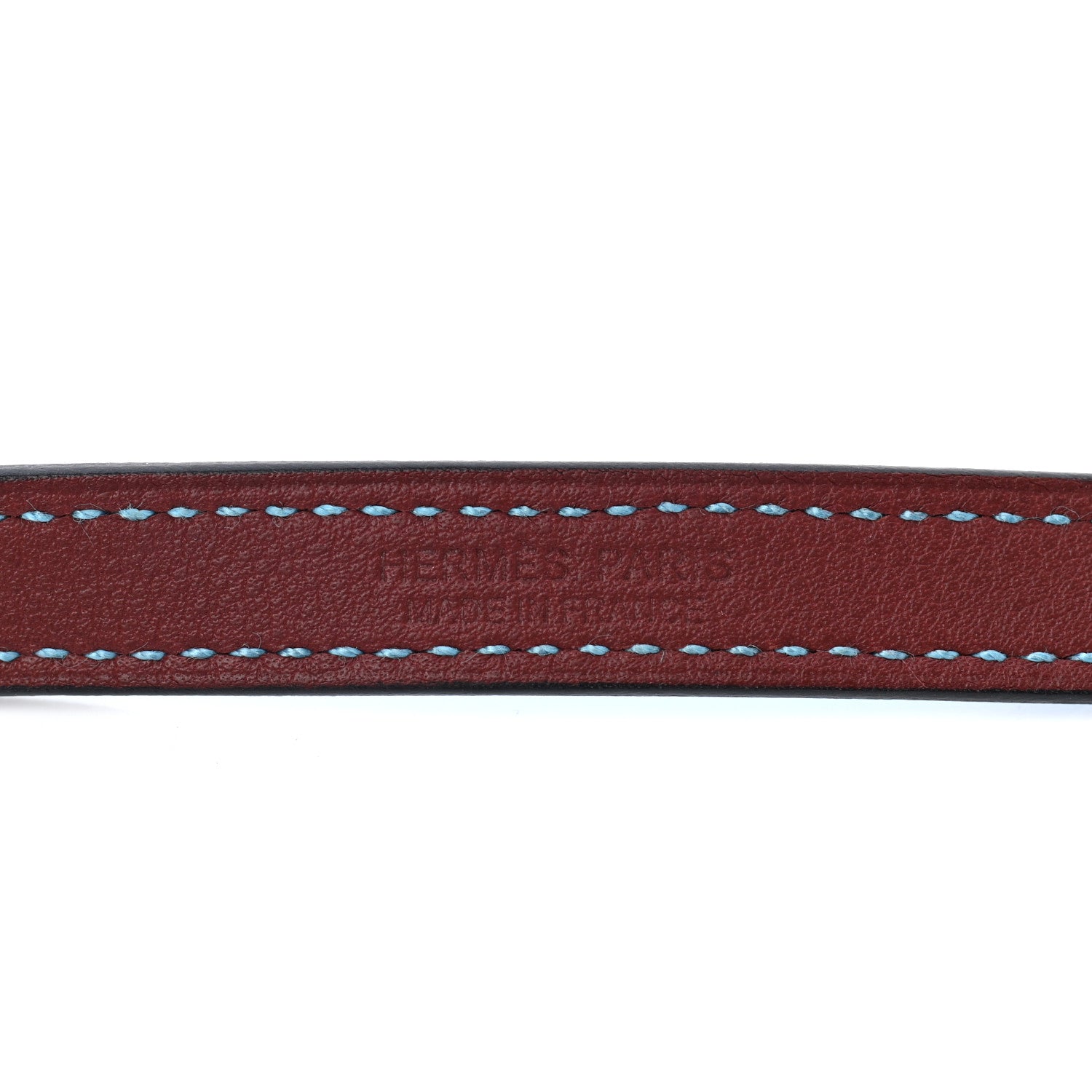 Hermes Swift Colorblock Kelly Double Tour Bracelet T3 Bleu Du Nord Rouge H 4 of 6