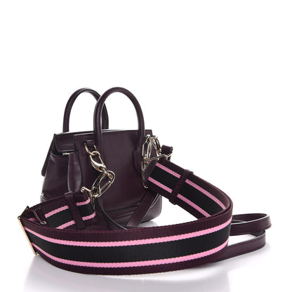 Versace Calfskin Small Palazzo Empire Bag Burgundy 4 of 8