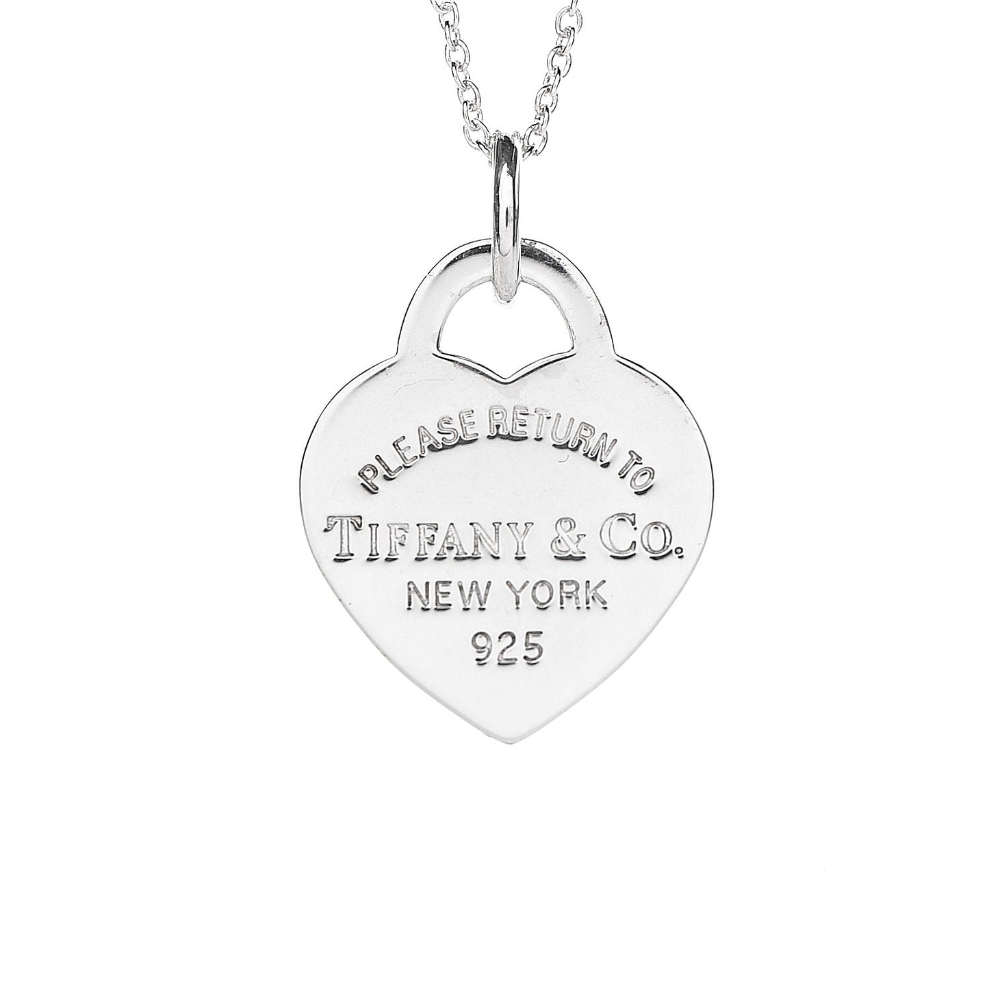 Sterling Silver Small Return to Tiffany Heart Pendant Necklace
