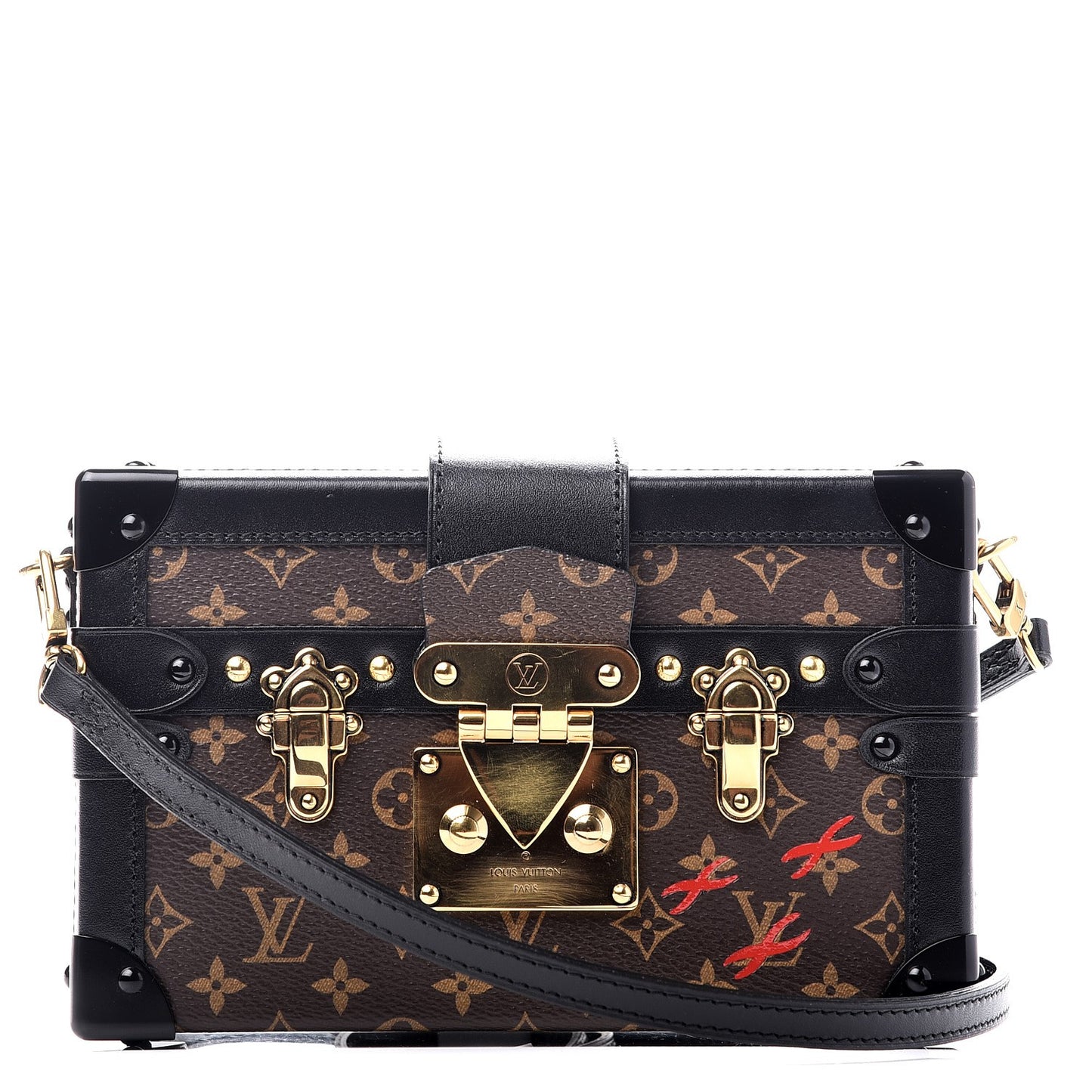 Monogram Petite Malle Black