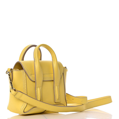 3.1 Phillip Lim 3.1 Smooth Calfskin Nano Pashli Satchel Pineapple 3 of 12