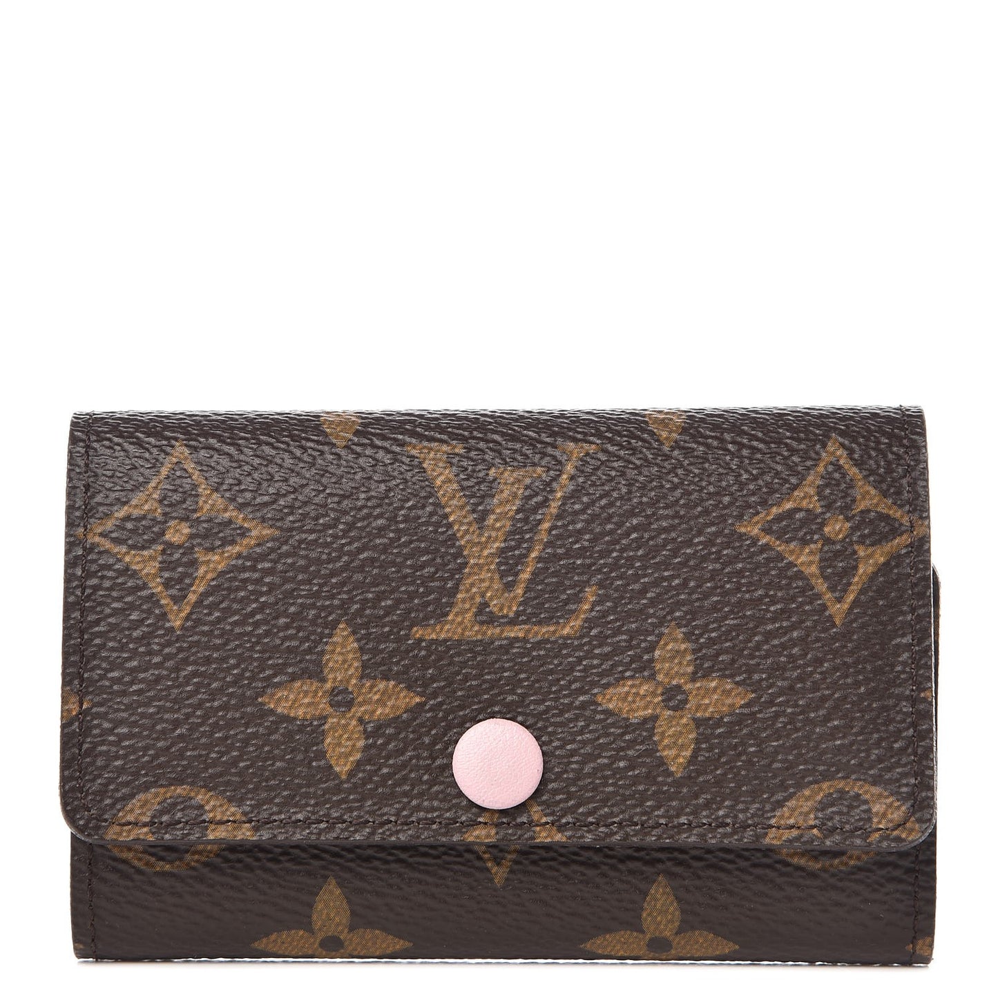Monogram Multicles 6 Key Holder Rose Ballerine