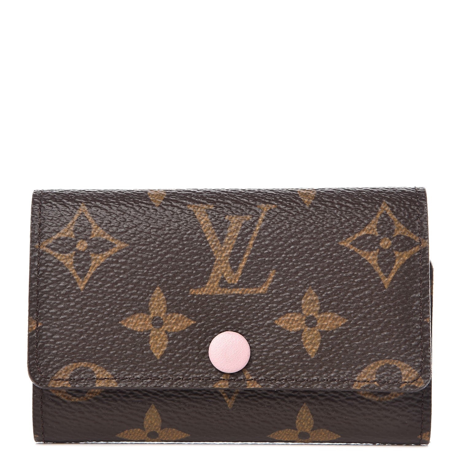 Louis Vuitton Monogram Multicles 6 Key Holder Rose Ballerine 1 of 8