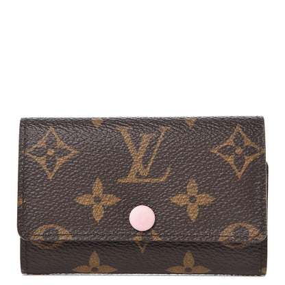 Louis Vuitton Monogram Multicles 6 Key Holder Rose Ballerine 1 of 8