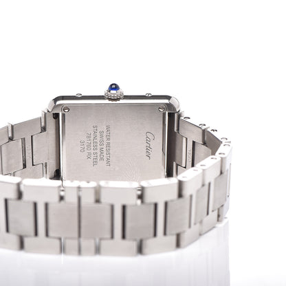 Cartier Stainless Steel 24mm Tank Solo Quartz Watch 5 of 6