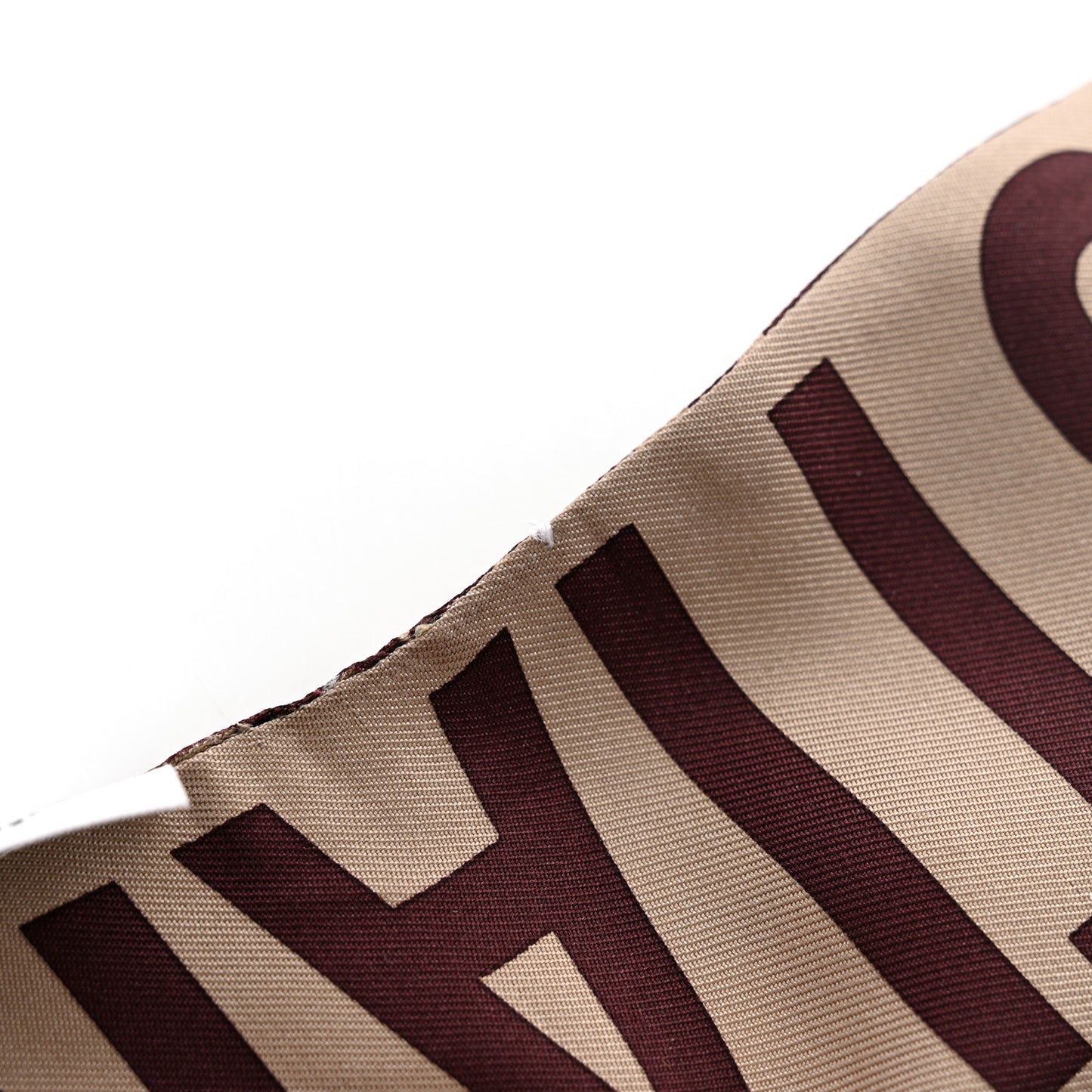Silk Oblique Mitzah Scarf Bordeaux