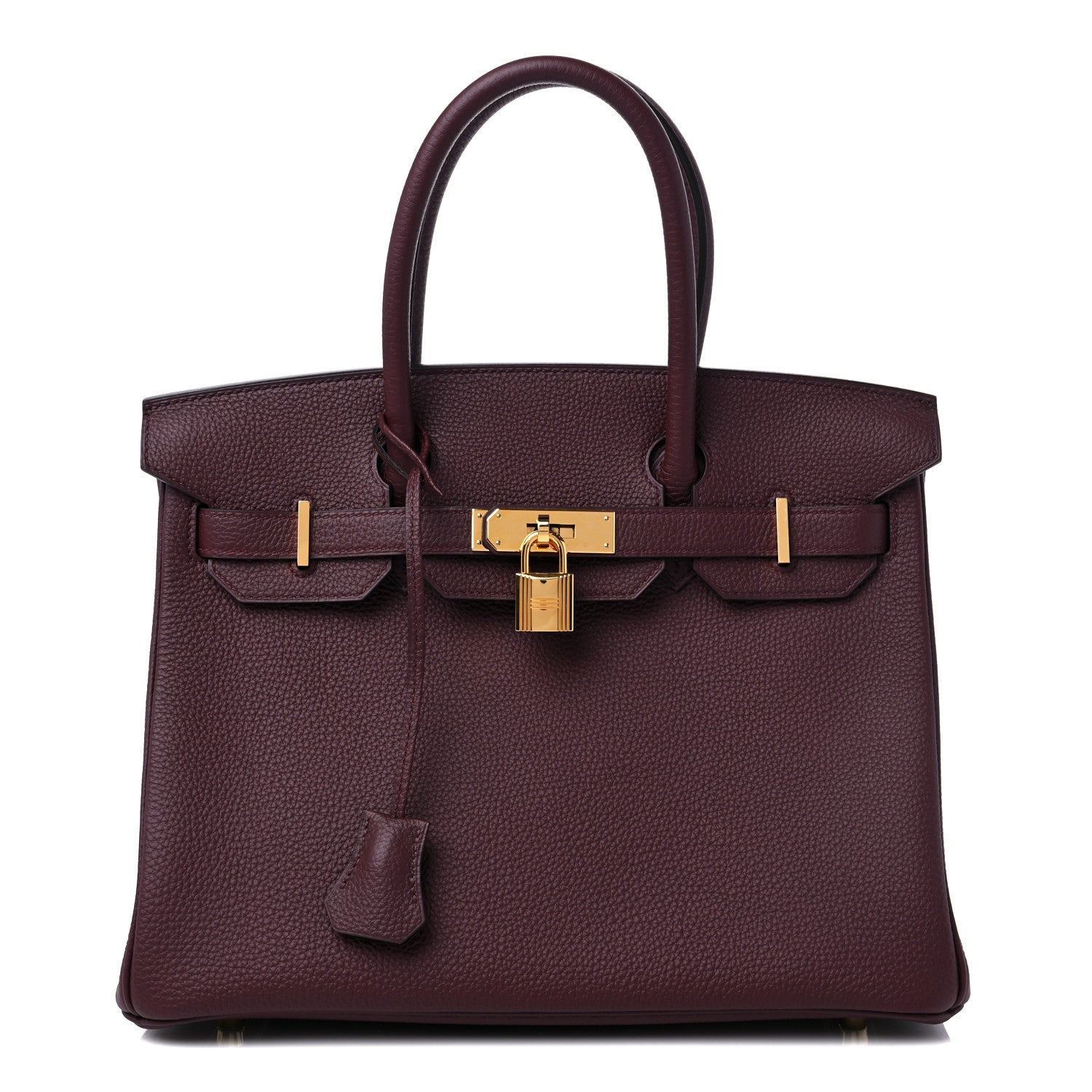 Hermes Togo BIRKIN 30 Bordeaux 1 of 10