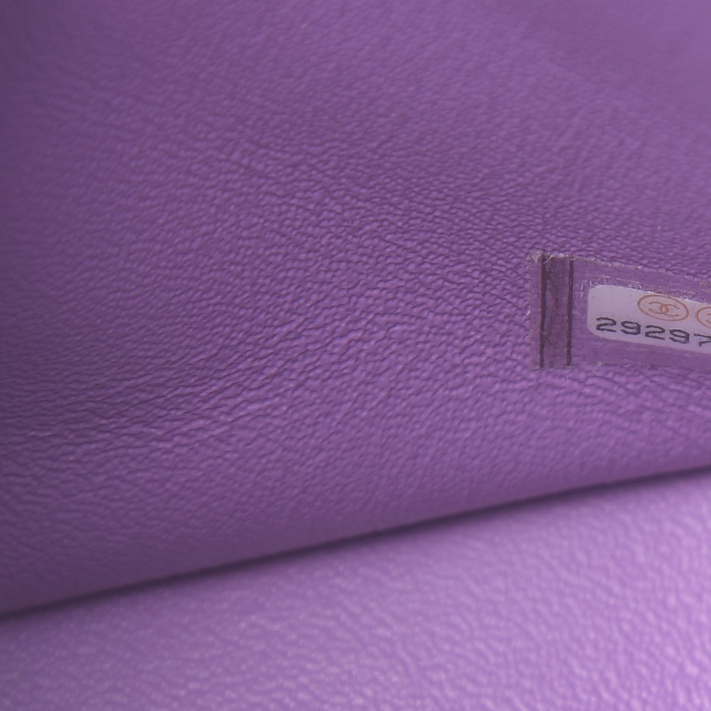 Lambskin Quilted Mini Square Flap Dark Purple