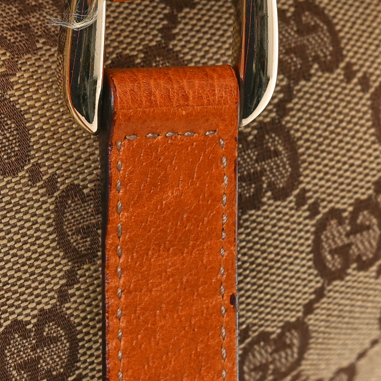 Gucci Monogram Large Abbey Tote Orange 11 of 14