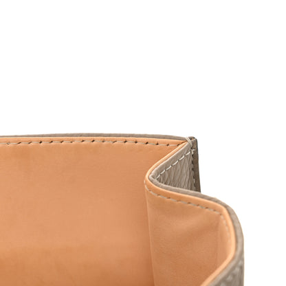 Delvaux Crispy Calfskin Mini Tempete Satchel Tourterelle 11 of 12