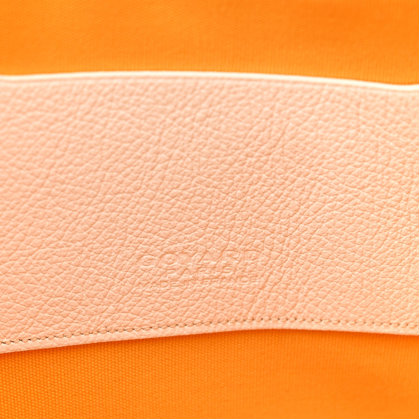 Goyardine Senat Pochette MM White