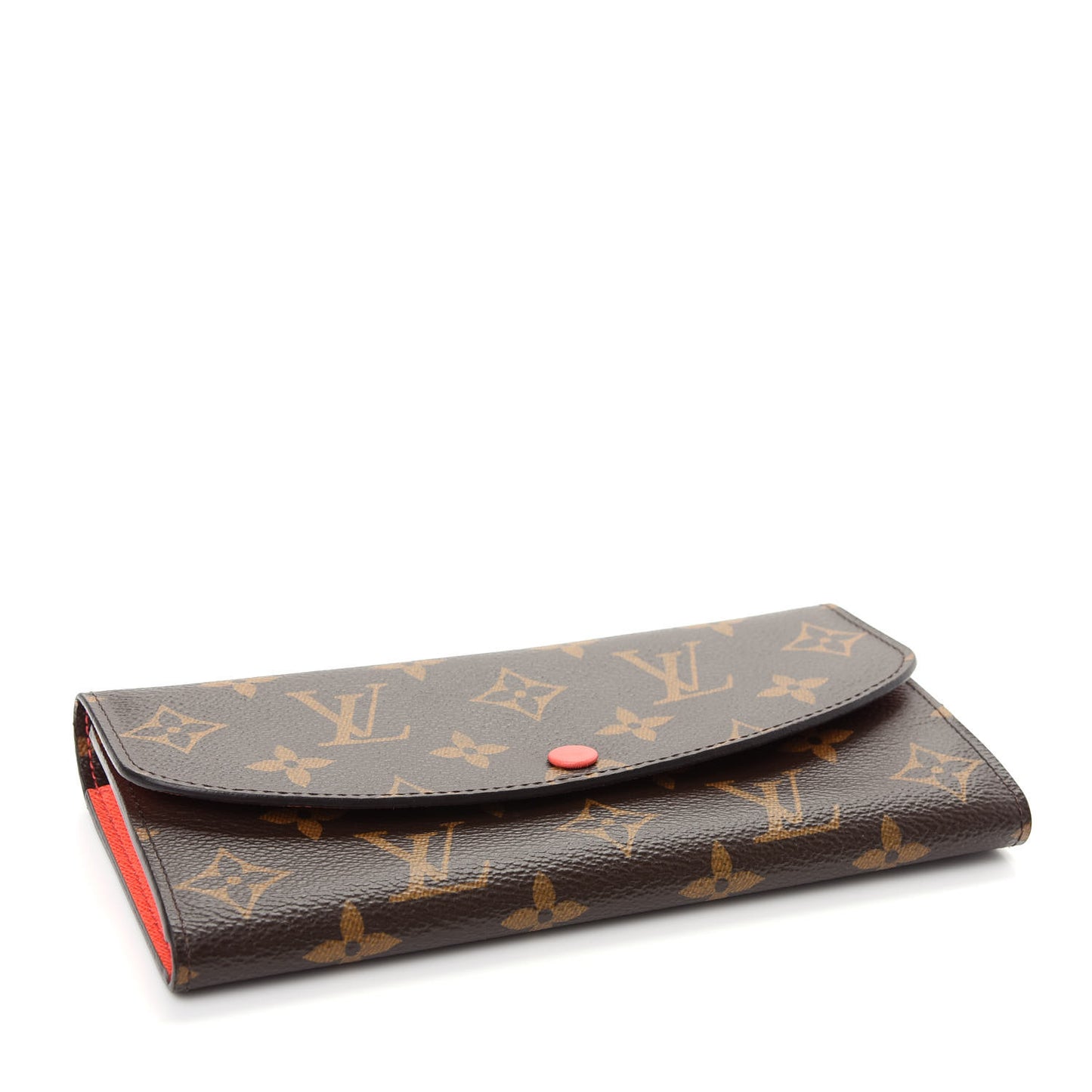 Monogram Emilie Wallet Poppy