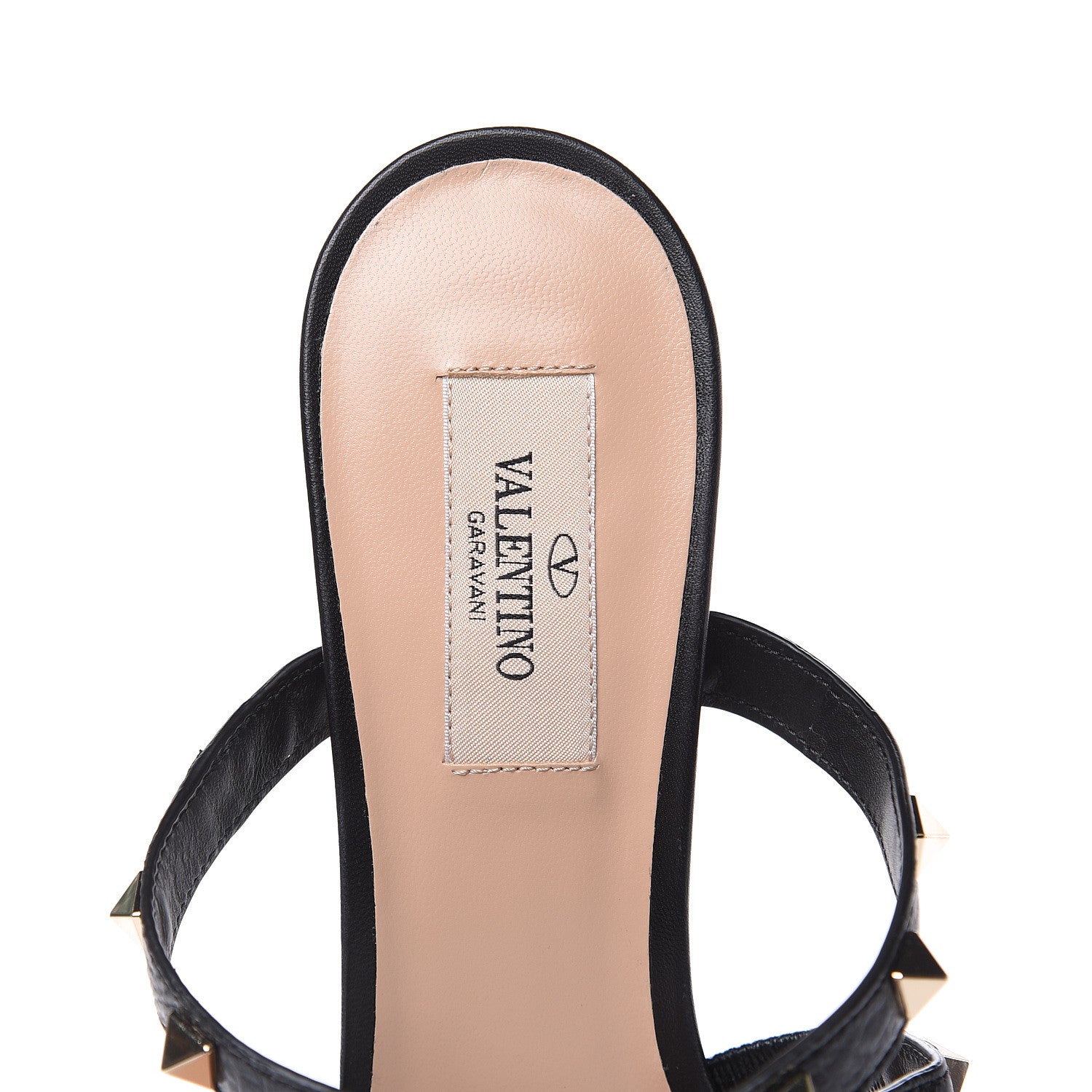Valentino Garavani Nappa Rockstud Criss Cross 55mm Mules 40 Black 7 of 9