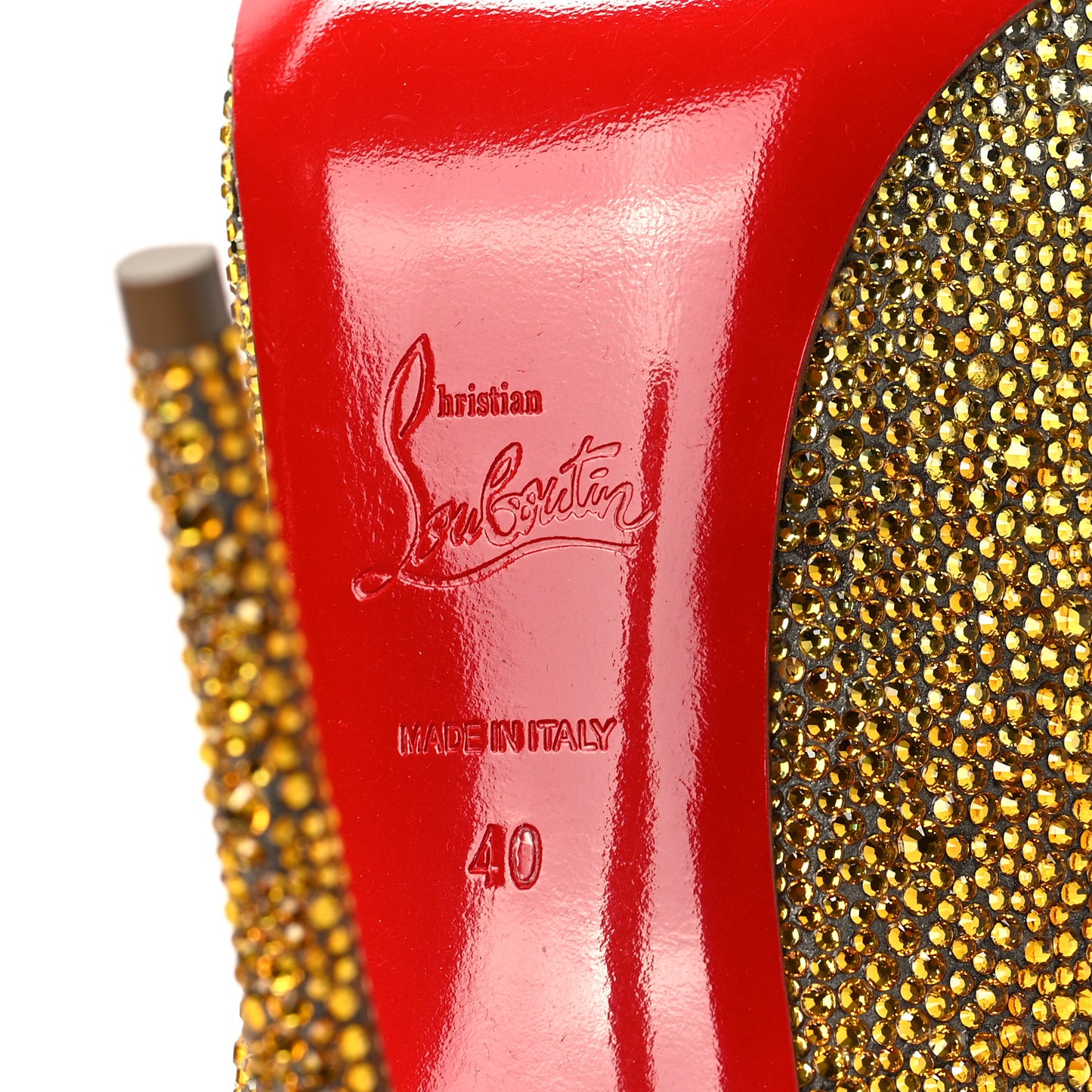Suede Burma Strass Degrade So Kate 120 Pumps 40 Jaune