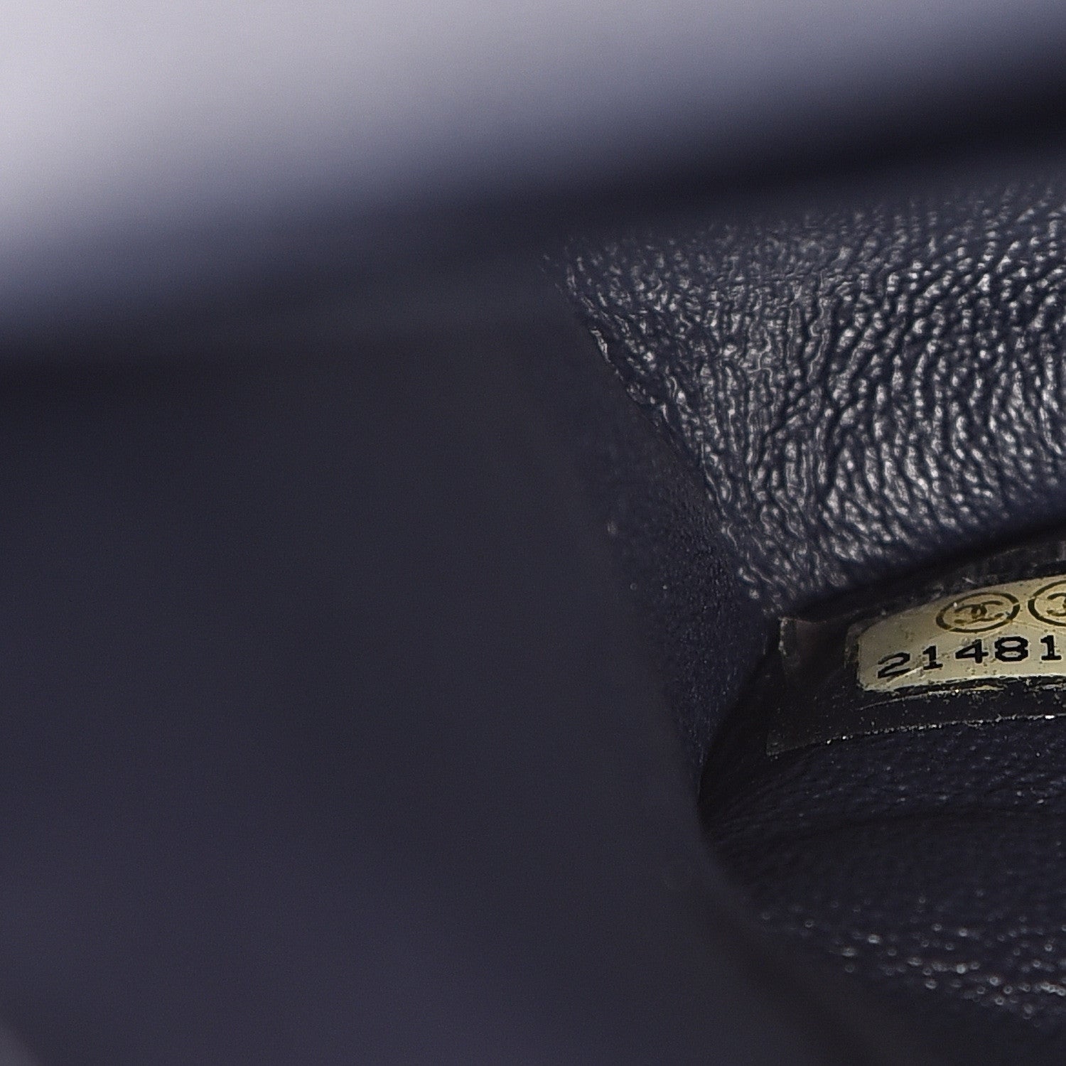 Chanel Caviar Quilted Jumbo Double Flap Navy Blue 6 of 9