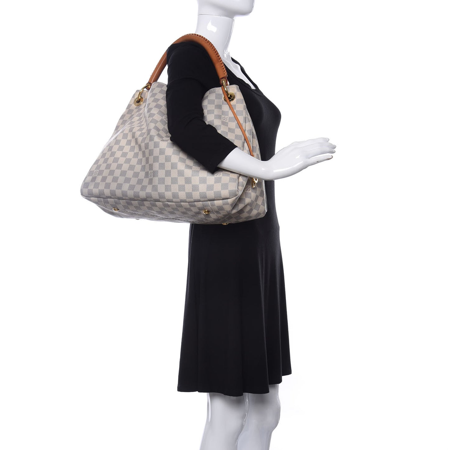 Damier Azur Artsy MM