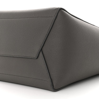 Celine Soft Grained Calfskin Sangle Bucket Bag Grey 9 of 10