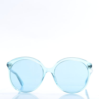 Gucci Acetate Sunglasses GG0257S Blue 2 of 8