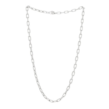 Cartier 18K White Gold 5mm Spartacus Chain Necklace 2 of 3
