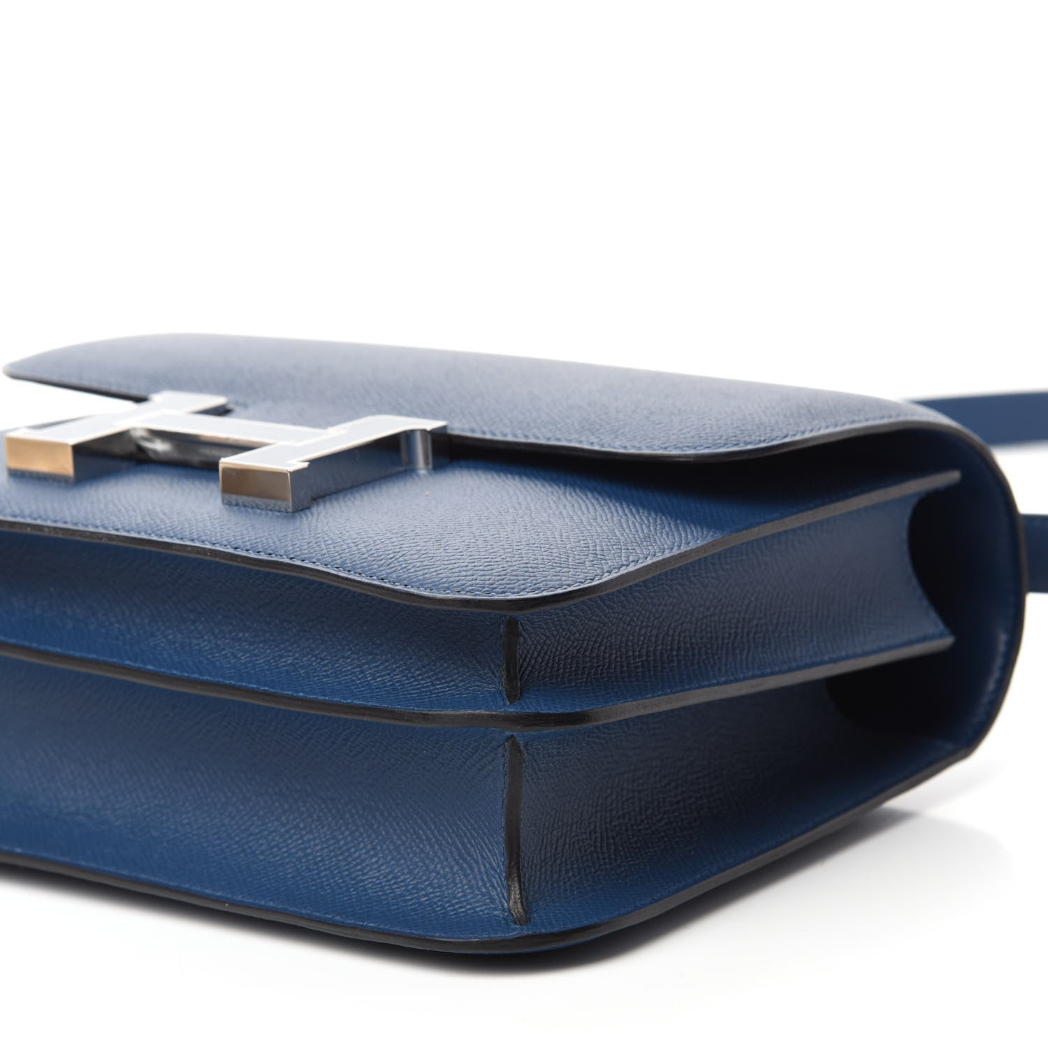 Hermes Epsom Enamel Constance 24 Deep Blue 8 of 11