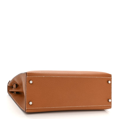 Hermes Fjord Sellier Kelly 32 Gold 4 of 10