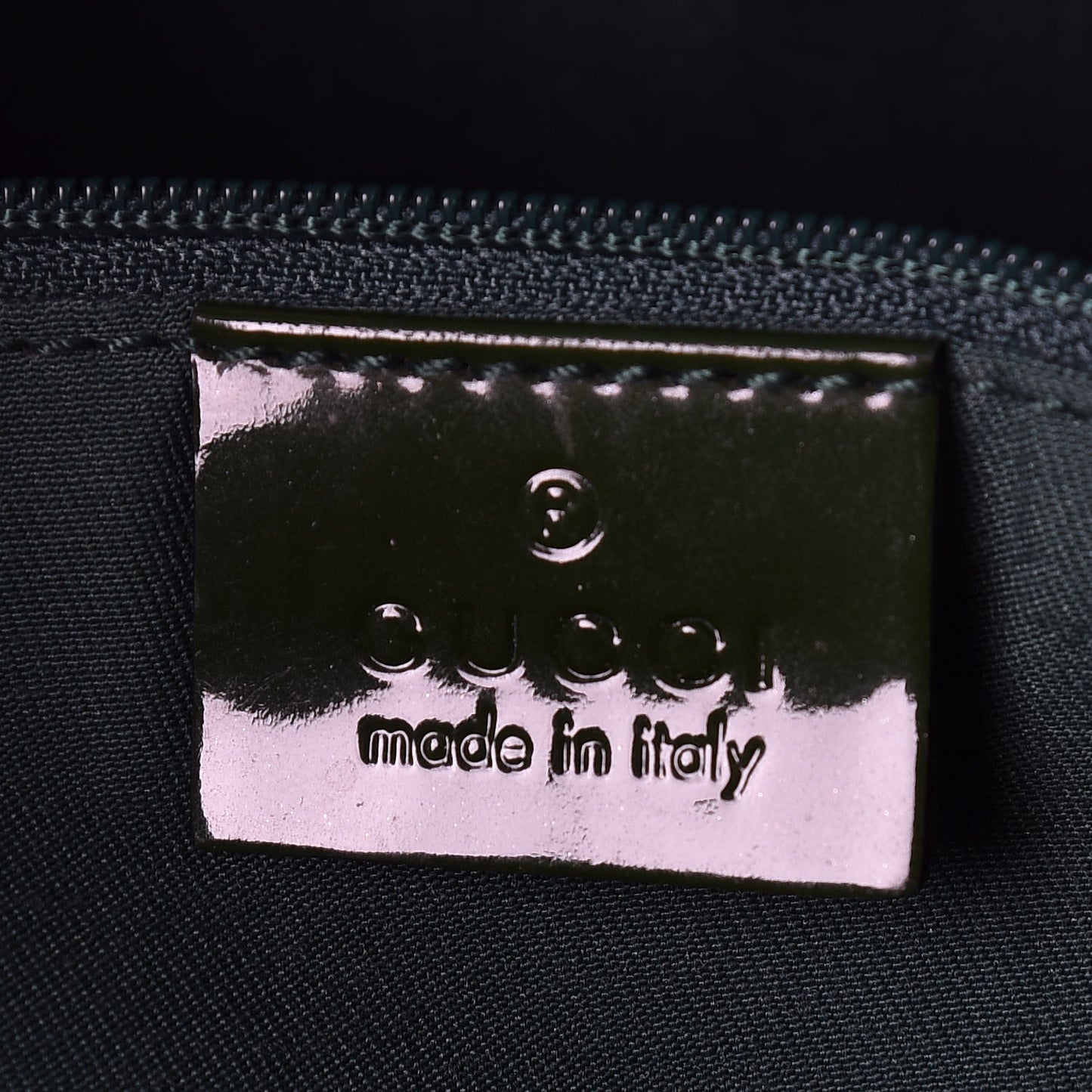 Shiny Guccissima Abbey D Ring Tote Green