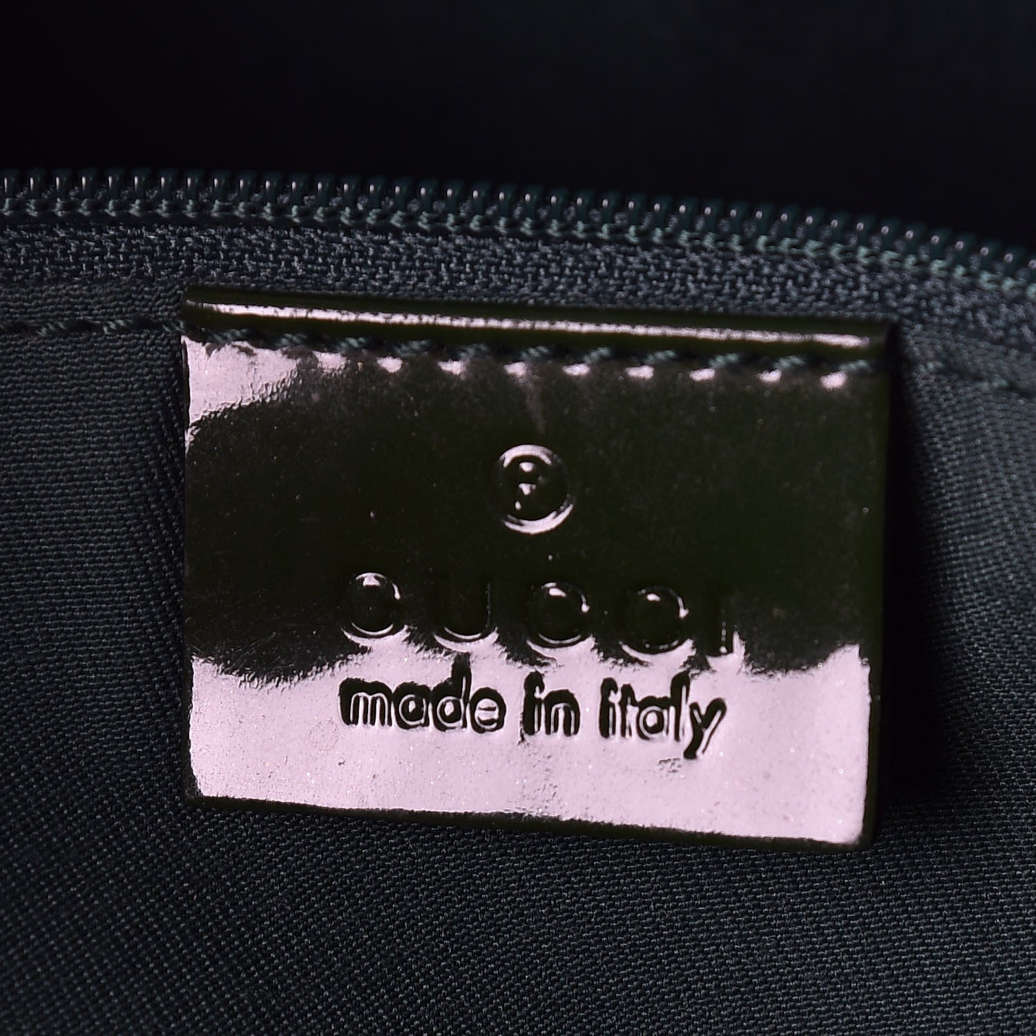 Gucci Shiny Guccissima Abbey D Ring Tote Green 8 of 9