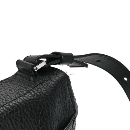 Proenza Schouler Pebbled Calfskin Double Sided PS Courier Bag Black 12 of 12