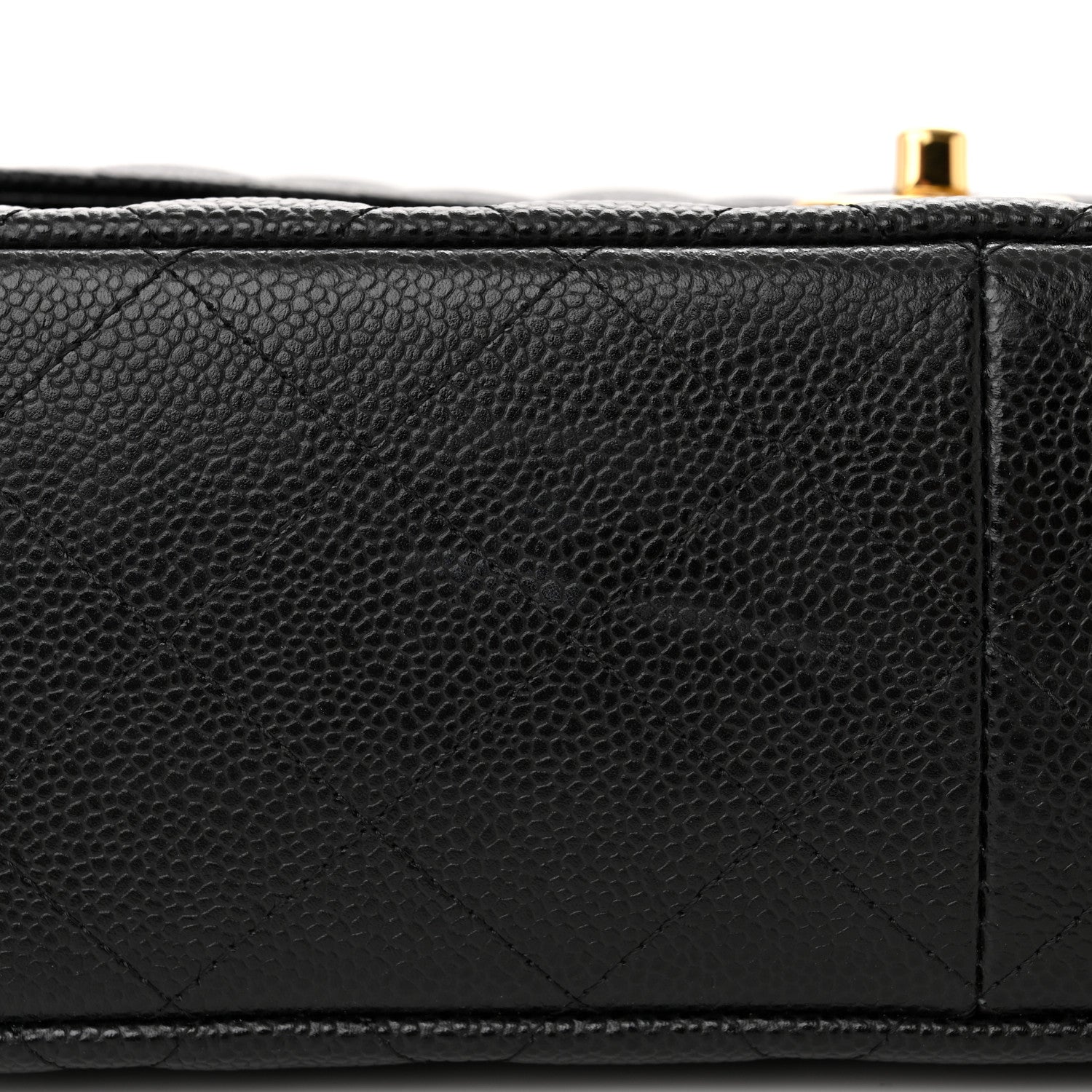 Chanel Caviar Quilted Jumbo Double Flap Black 12 of 12