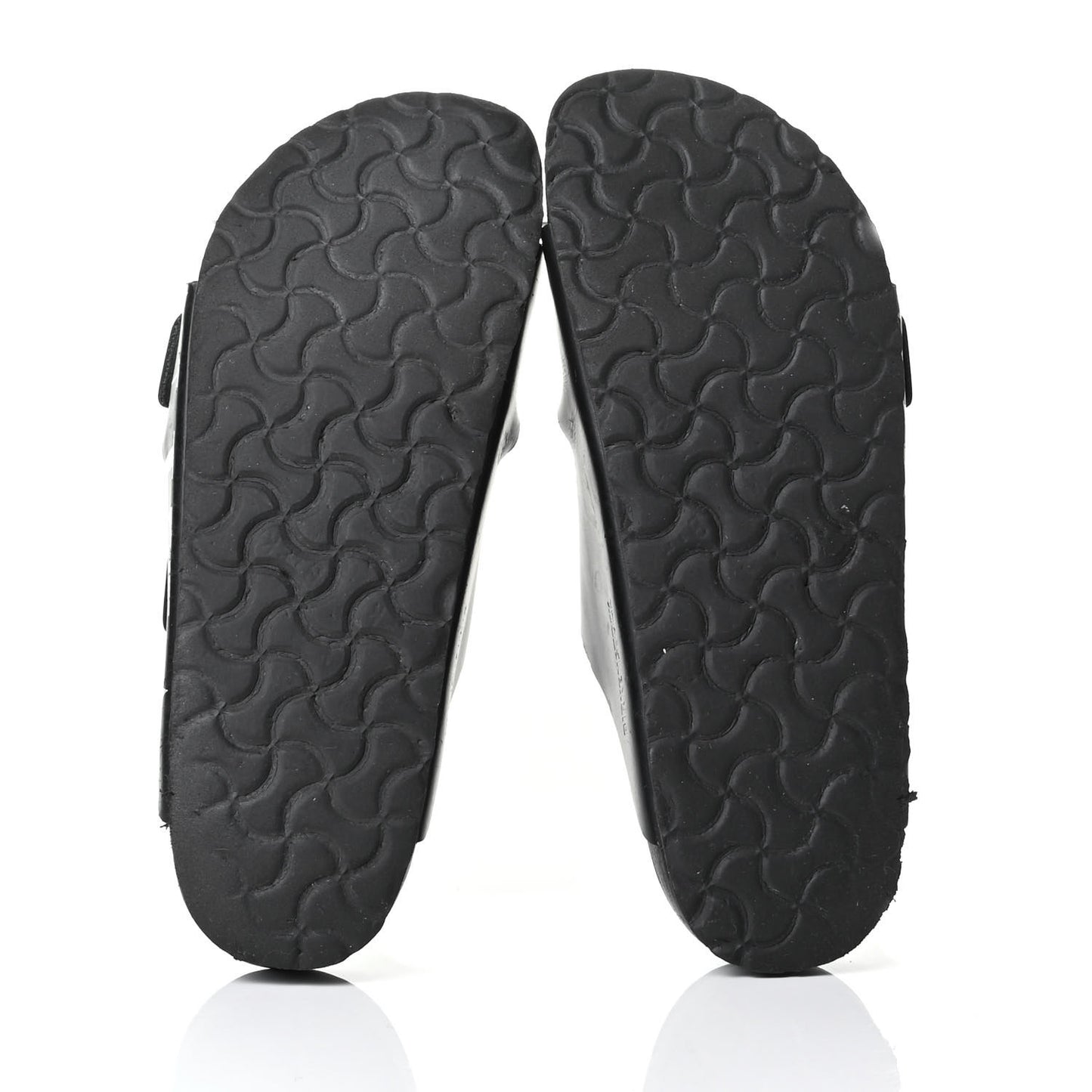 Calfskin VLTN Birkenstock Slide Sandals 40 Black