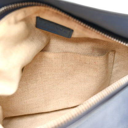 Loewe Calfskin Medium Puzzle Bag Marine Stone Steel Blue 8 of 17