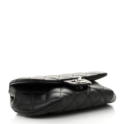 Chanel Calfskin Quilted CC Uniform Flap Belt Bag Black 3 of 10