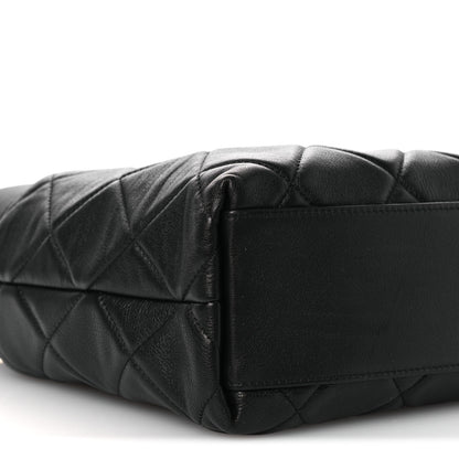 Chanel Calfskin Quilted Close To Me Hobo Black 9 of 10