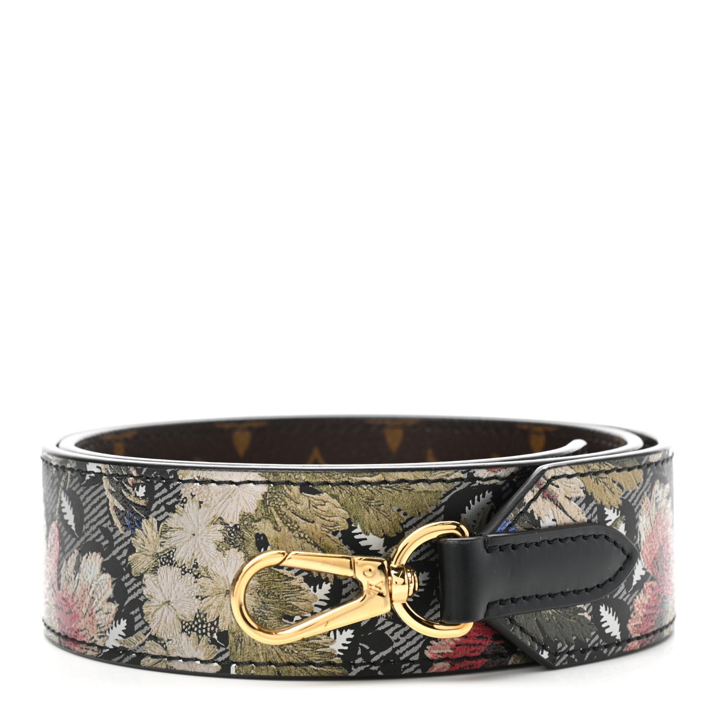 Monogram Printed Bandouliere Reversible Shoulder Strap